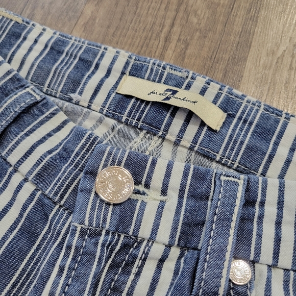 For All Mankin Pinstripe Skinnies - Picture 4 of 6